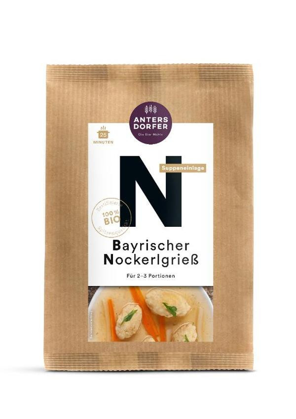 Produktfoto zu Bayrischer Nockerlgrieß 75g