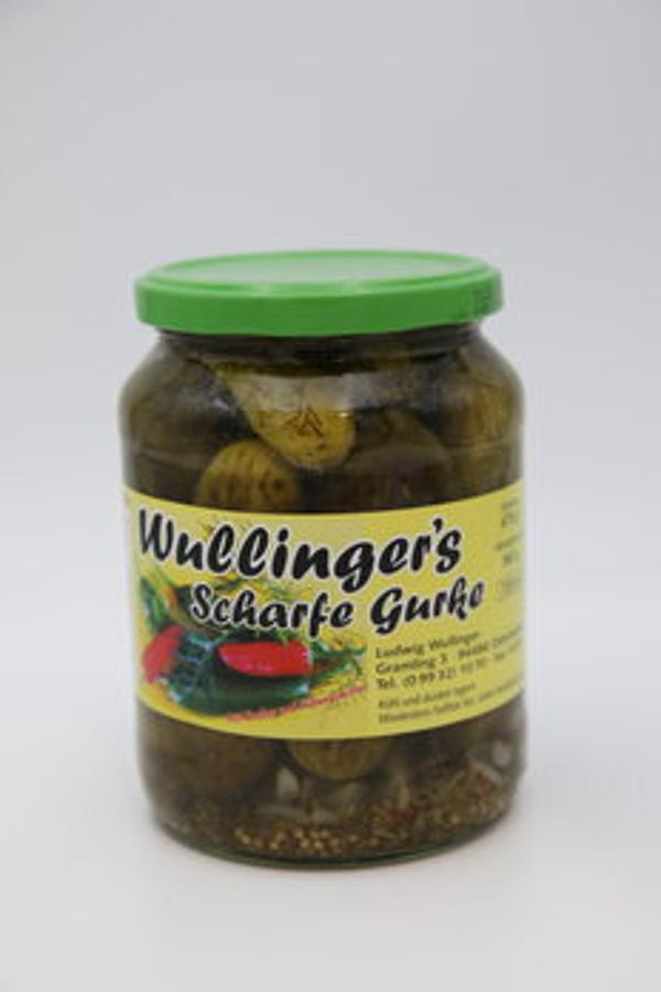 Produktfoto zu Wullinger's scharfe Gurke