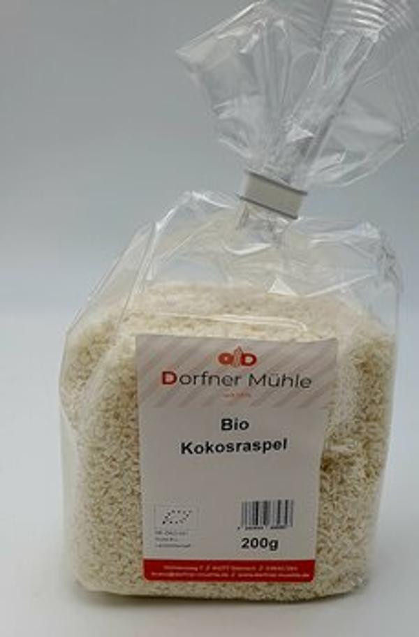 Produktfoto zu Bio Kokosraspel 200g