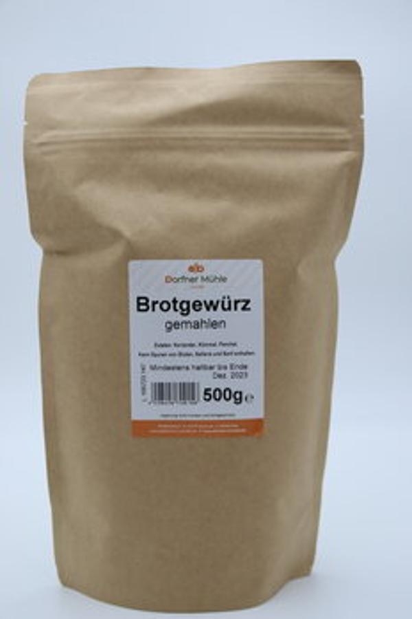 Produktfoto zu Brotgewürz fein 500 g