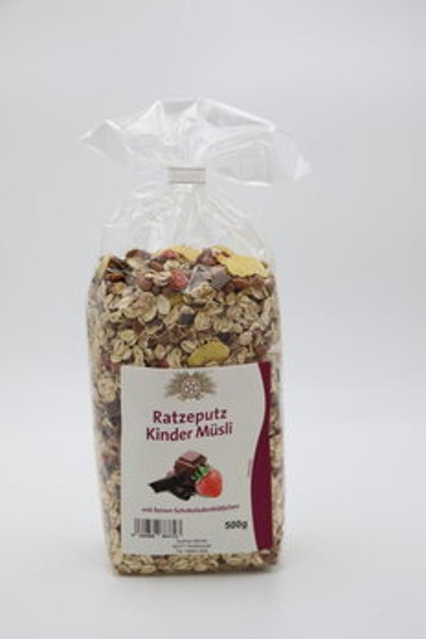 Produktfoto zu Ratzputz Kinder Müsli 500g