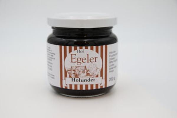 Produktfoto zu HE Marmelade Holunder 200g