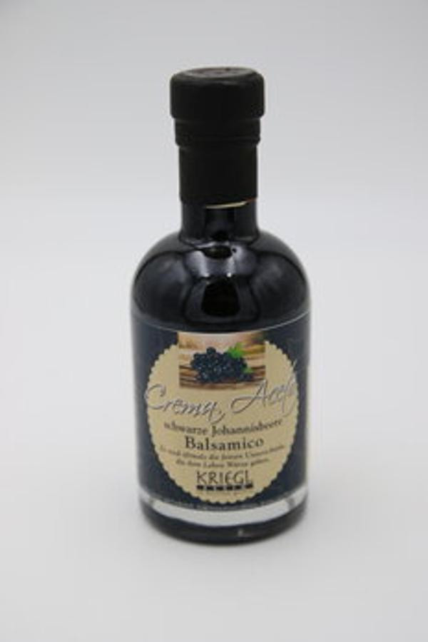 Produktfoto zu Crema schwarze Johannisb 200ml